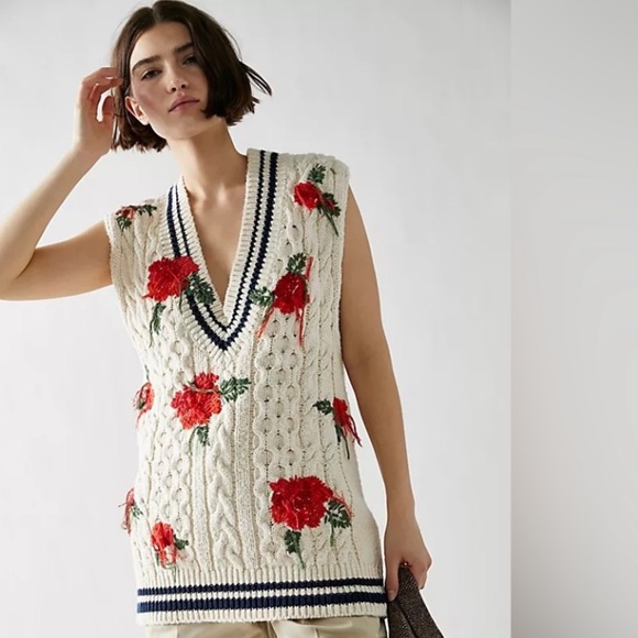 Free People Sweaters - Free People Good Karma Vest - L-NWT